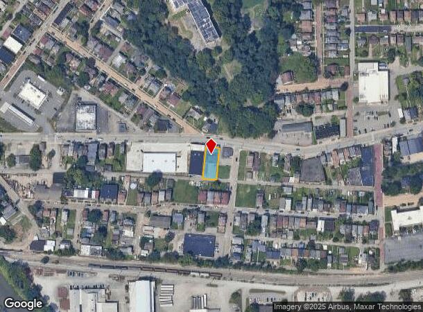  1205 Chartiers Ave, Mc Kees Rocks, PA Parcel Map