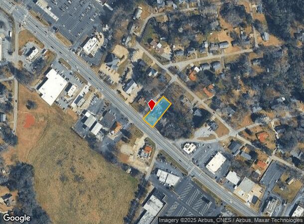  1371 Big A Rd, Toccoa, GA Parcel Map