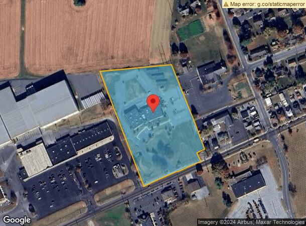  625 W Main St, New Holland, PA Parcel Map