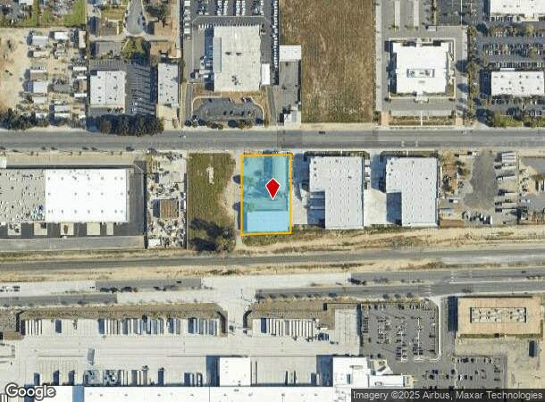  1614 E Holt Blvd, Ontario, CA Parcel Map