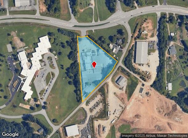  940 Upward Rd, Flat Rock, NC Parcel Map