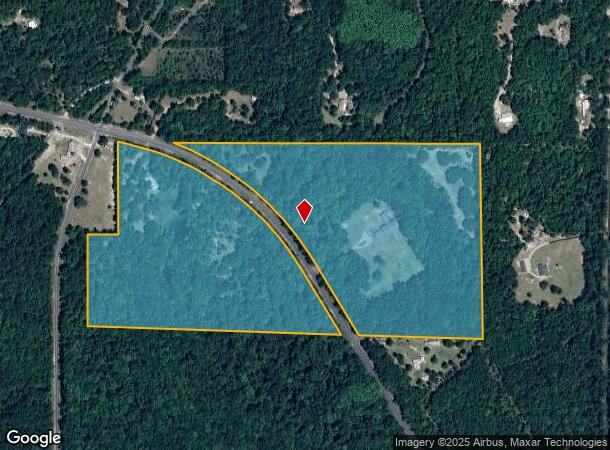  2388 Bloxham Cutoff Rd, Crawfordville, FL Parcel Map