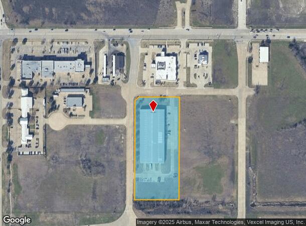 100 Bowie Dr, Red Oak, TX Parcel Map
