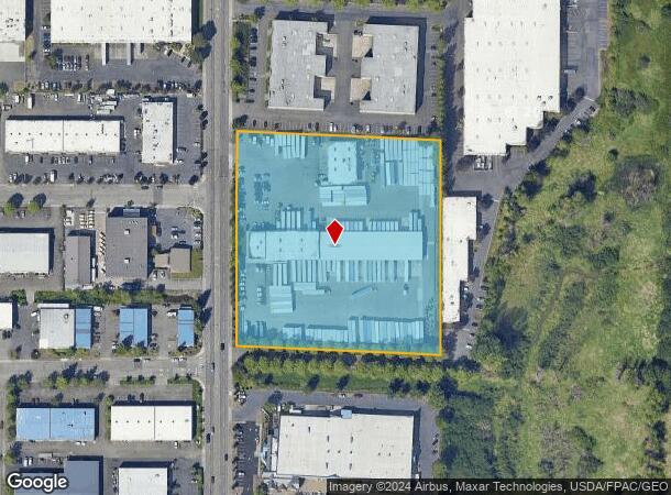  2102 W Valley Hwy N, Auburn, WA Parcel Map