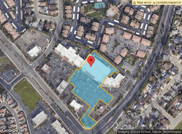  2341 Sunset Blvd, Rocklin, CA Parcel Map