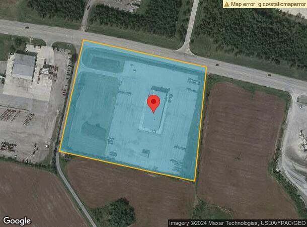  19550 Smokey Rd, Marysville, OH Parcel Map