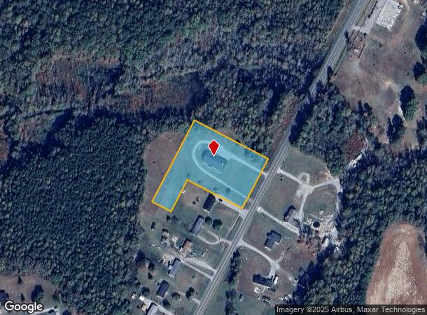 599 Us Highway 301, Whitakers, NC Parcel Map