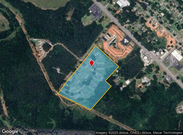 110 Howard Ln, Anderson, SC Parcel Map