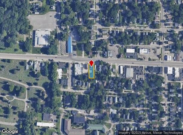  1304 Leonard St Nw, Grand Rapids, MI Parcel Map