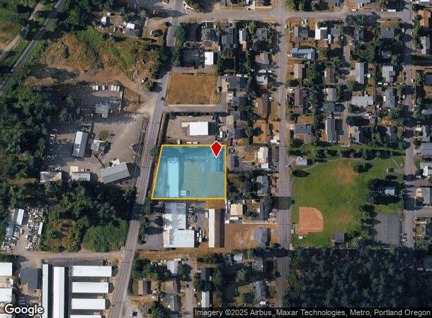  21158 Highway 99E Ne, Aurora, OR Parcel Map