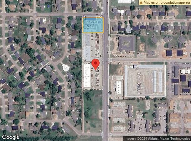  3962 N Kickapoo Ave, Shawnee, OK Parcel Map