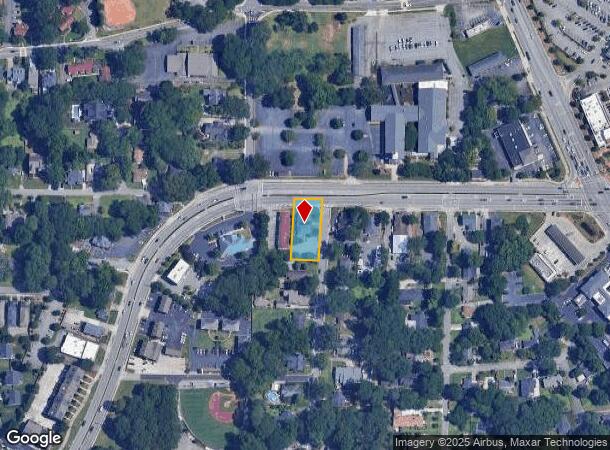 1306 Concord Rd Se, Smyrna, GA Parcel Map
