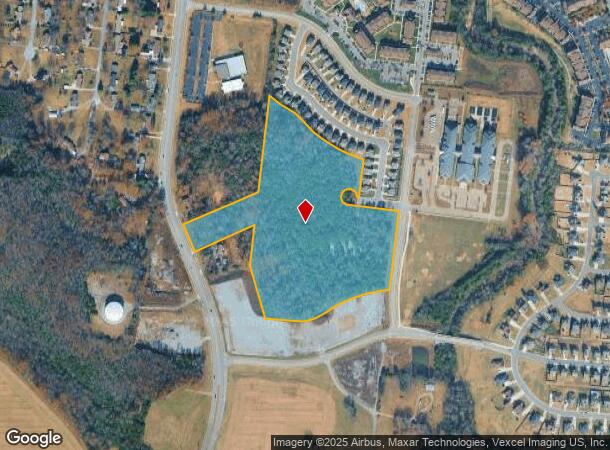  5119 Veterans Pkwy, Murfreesboro, TN Parcel Map