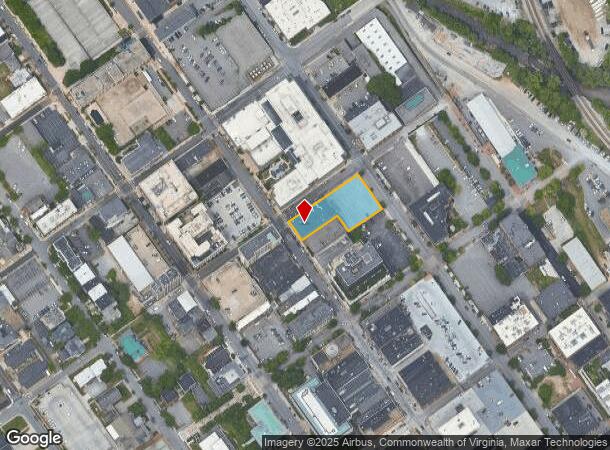 800 Main St, Lynchburg, VA Parcel Map