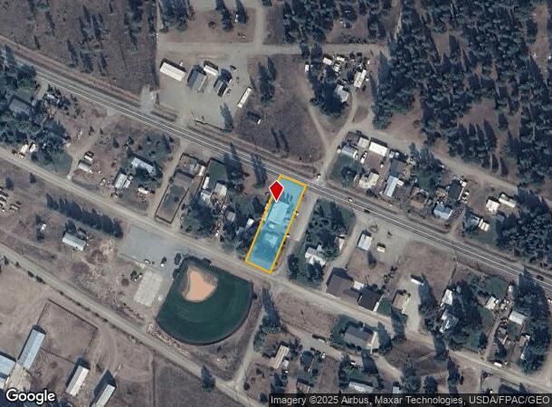  33 Geaudreau Ln, Blanchard, ID Parcel Map