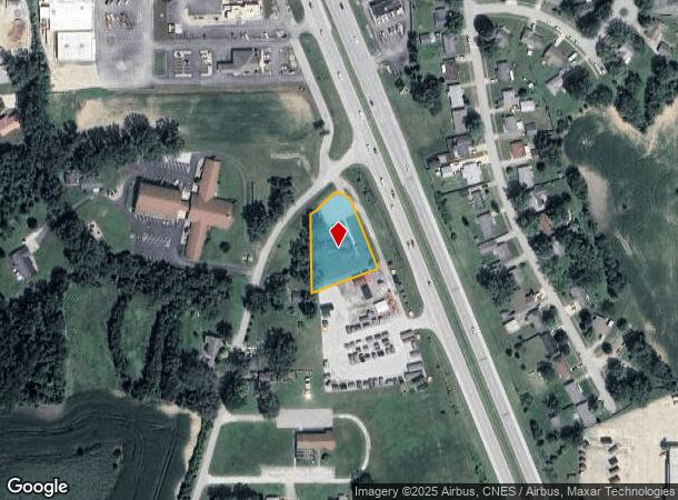  1719 Faith Rd, Kokomo, IN Parcel Map