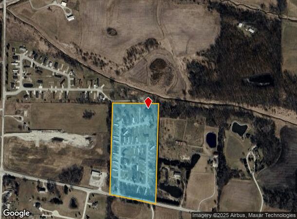 6775 E Us Highway 33, Churubusco, IN Parcel Map