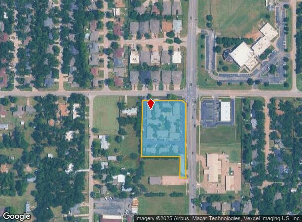 3037 N Rockwell Ave, Bethany, OK Parcel Map