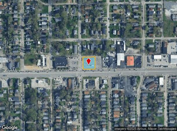 2628 W 16Th St, Indianapolis, IN Parcel Map