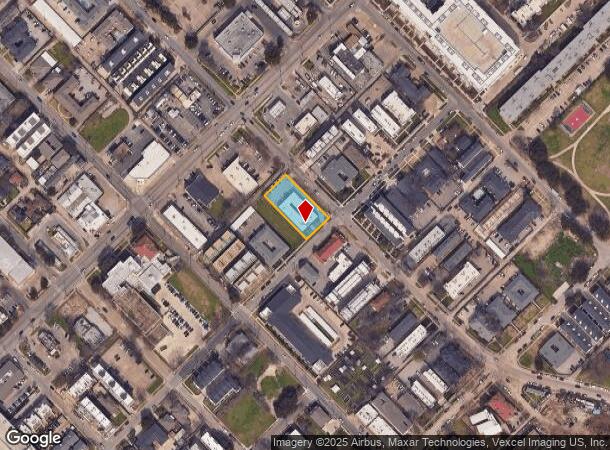 4927 San Jacinto St, Dallas, TX Parcel Map