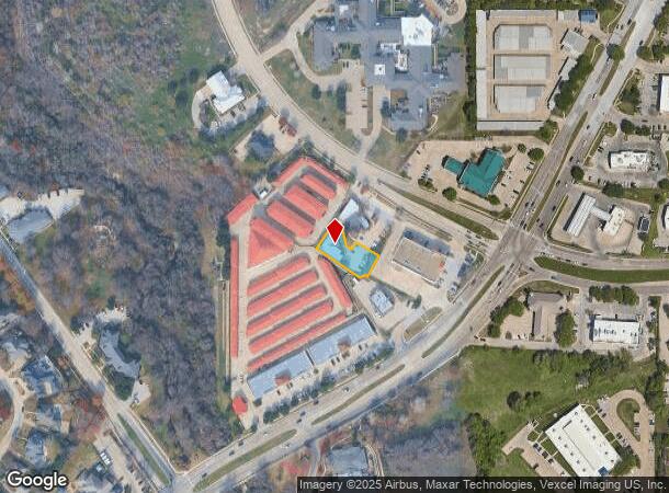  Oakmont Blvd, Fort Worth, TX Parcel Map