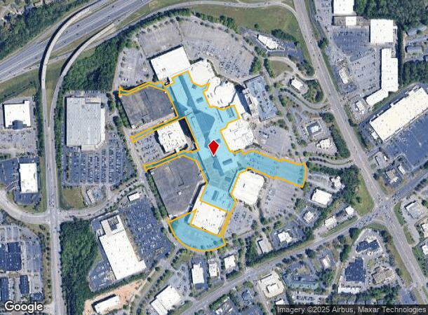  2000 Riverchase Galleria, Hoover, AL Parcel Map