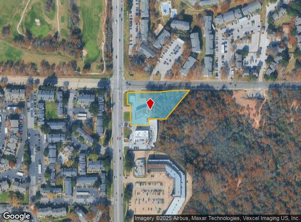  2395 N Collins St, Arlington, TX Parcel Map