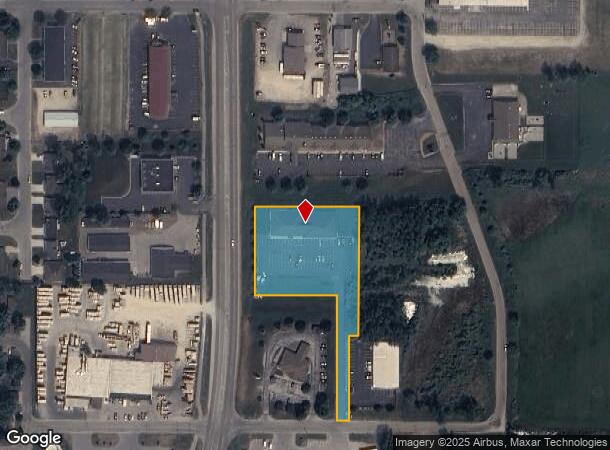  1370 N Shawano St, New London, WI Parcel Map