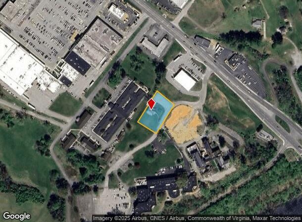 6245 University Park Dr, Radford, VA Parcel Map