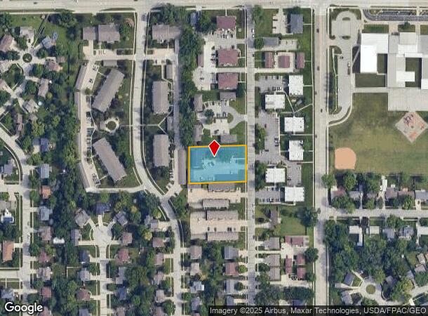  1121 Delaware Ave, Ames, IA Parcel Map