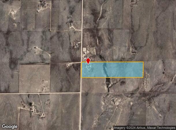  7653 Soap Weed Rd, Calhan, CO Parcel Map