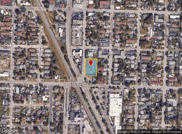  1122 S J St, Lake Worth Beach, FL Parcel Map