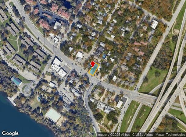  2306 Lake Austin Blvd, Austin, TX Parcel Map