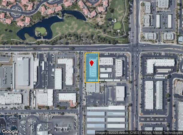 41550 Eclectic St, Palm Desert, CA Parcel Map