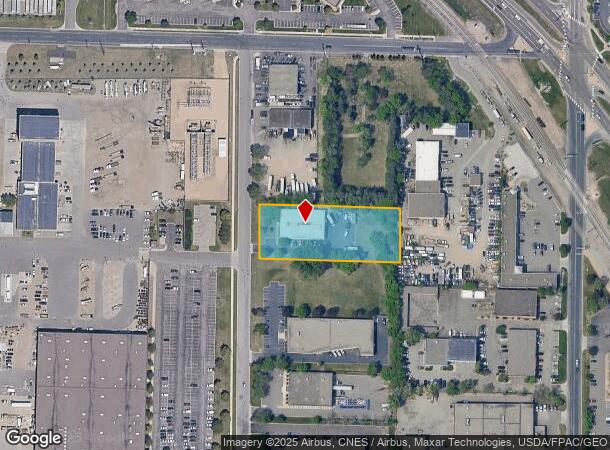  8808 Monticello Ln N, Maple Grove, MN Parcel Map