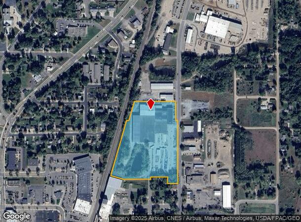 491 Emerson St N, Cambridge, MN Parcel Map