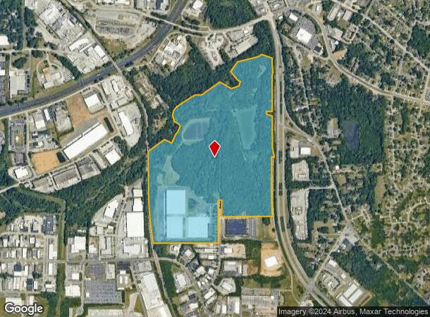  2898 Manufacturers Rd, Greensboro, NC Parcel Map