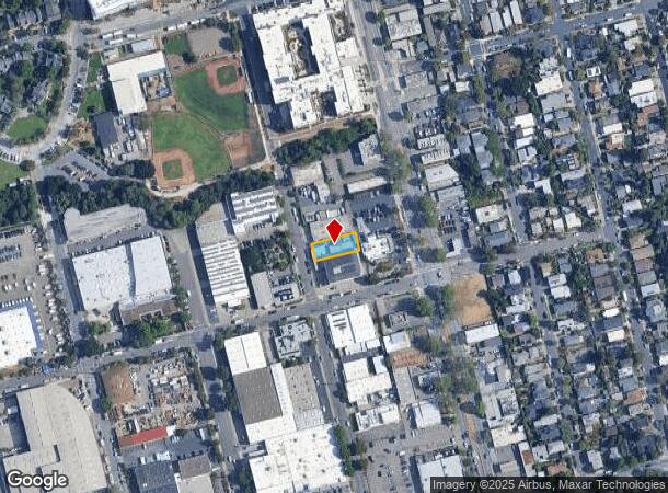  1177 10Th St, Berkeley, CA Parcel Map