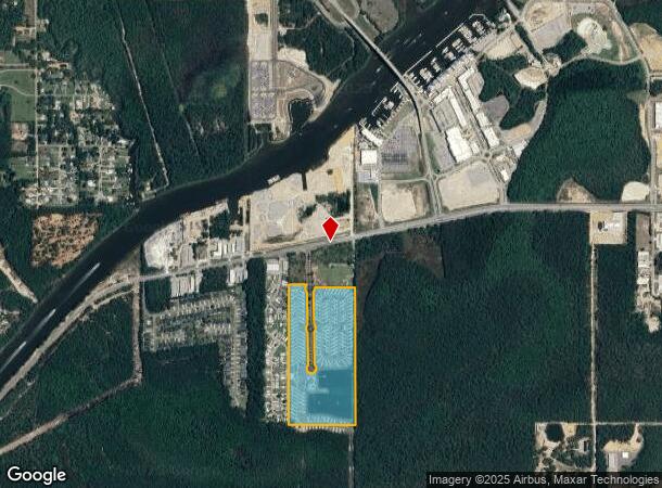  22800 Canal Rd, Orange Beach, AL Parcel Map