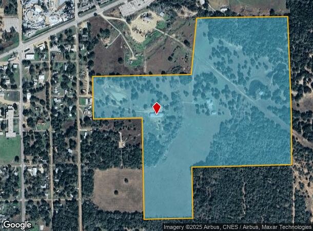 6106 Avenue C, Sheridan, TX Parcel Map