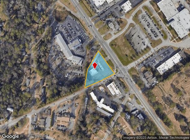  2010 Riverside Dr, Macon, GA Parcel Map