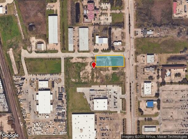 4206 Rice Drier Rd, Pearland, TX Parcel Map