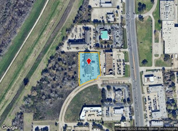  2205 Barker Oaks Dr, Houston, TX Parcel Map