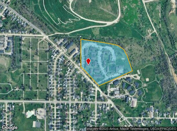  2247 C St Sw, Cedar Rapids, IA Parcel Map