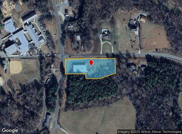  3770 Hub Mill Rd, Elon, NC Parcel Map