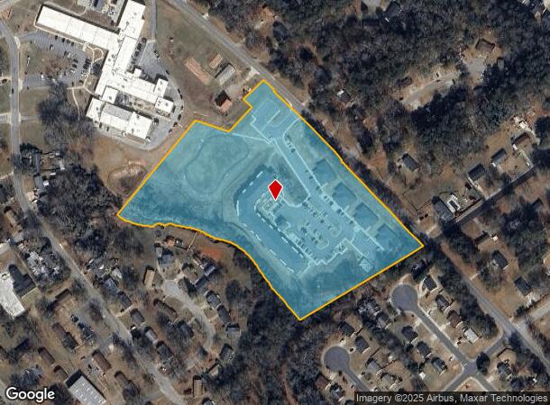  165 E Wright St, Winder, GA Parcel Map