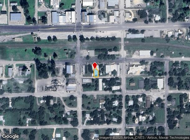 114 E South Main St, Flatonia, TX Parcel Map