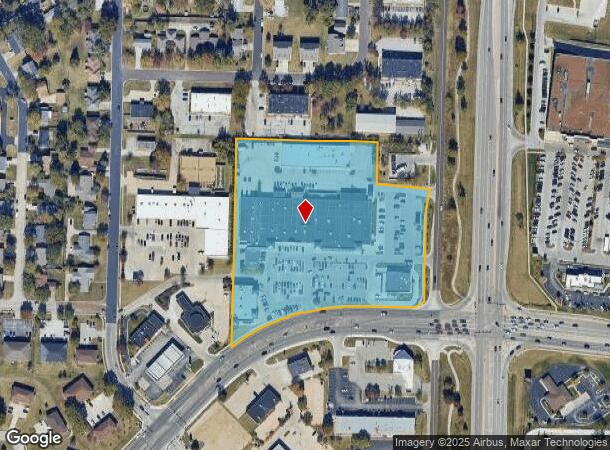 205 E Nifong Blvd, Columbia, MO Parcel Map