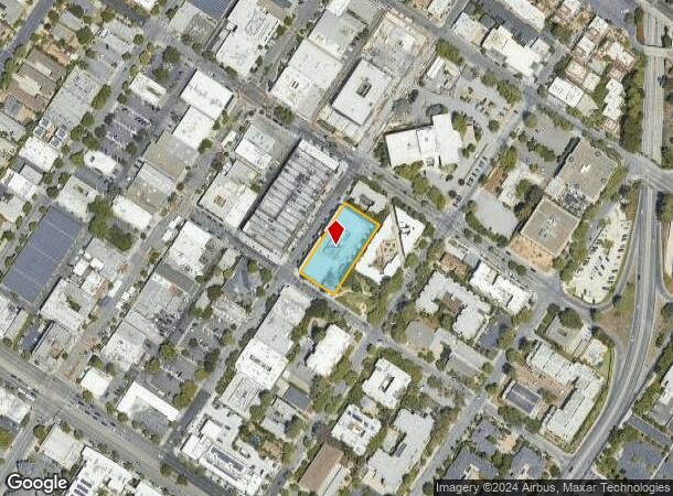  385 Sherman Ave, Palo Alto, CA Parcel Map