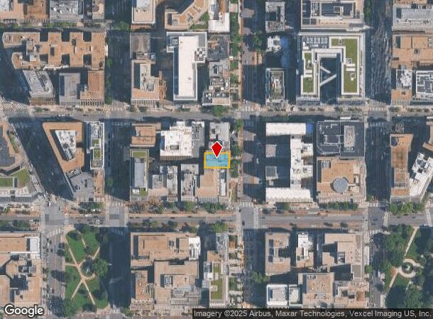  1016 16Th St Nw, Washington, DC Parcel Map